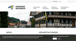 Desktop Screenshot of neuenegg.ch
